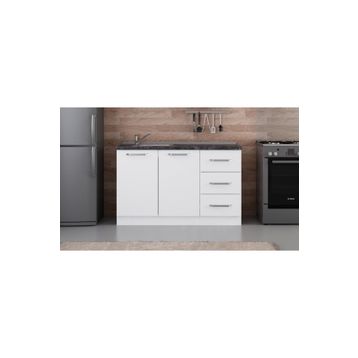 Minar 135-B2 Beyaz 135 cm Mutfak Dolabı