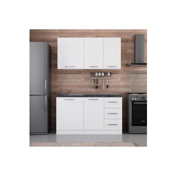 Minar 145-B1 Beyaz 145 cm Mutfak Dolabı