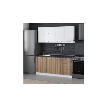 Minar 170 D1 Beyaz Dore 170 cm Mutfak Dolabı