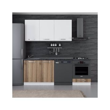 Minar 220-D13 Beyaz Dore 220 cm Mutfak Dolabı