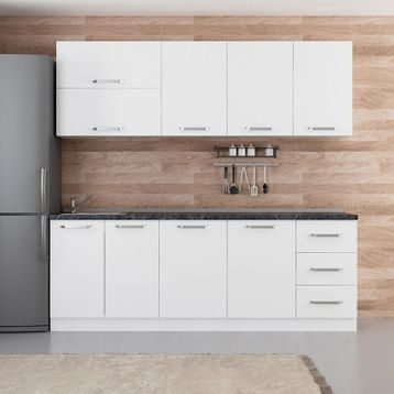 Minar 290-B2 Beyaz 290 cm Üst Mutfak Dolabı