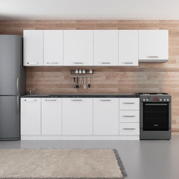 Minar 290-B4 Beyaz 290 cm Üst Mutfak Dolabı