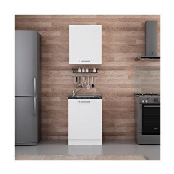 Minar 60 B1 Beyaz 60 cm Mutfak Dolabı