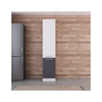 Minar D45 A1 Beyaz Antrasit 45 CM Mutfak Boy Dolabı