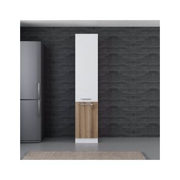 Minar D45 D1 Beyaz Dore 45 cm Mutfak Boy Dolabı