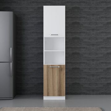 Minar D50 D1 Beyaz Dore 50 cm Mutfak Boy Dolabı