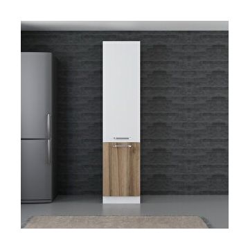 Minar D50 D1 Beyaz Dore 50 cm Mutfak Boy Dolabı