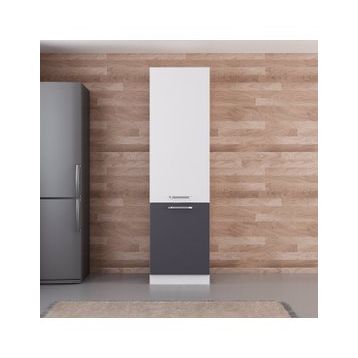Minar D60 A1 Beyaz Antrasit 60 cm Mutfak Boy Dolabı