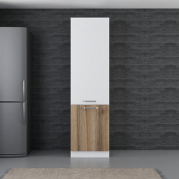 Minar D60 D1 Beyaz Dore 60 cm Mutfak Boy Dolabı