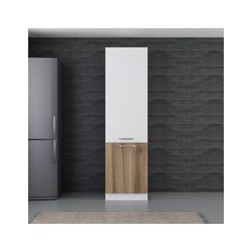 Minar D60 D1 Beyaz Dore 60 cm Mutfak Boy Dolabı