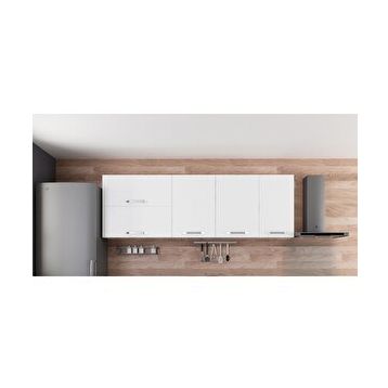 Minar Mobilya 220 cm Beyaz 220-b2 Üst Mutfak Dolabı