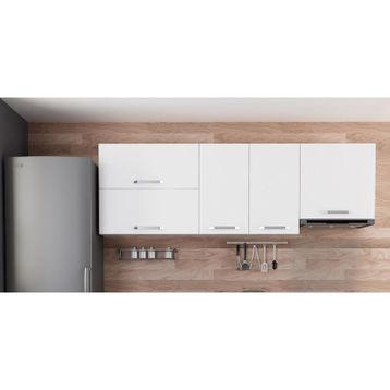 Minar Mobilya 220 cm Beyaz 220-b8 Üst Mutfak Dolabı
