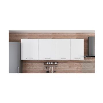 Minar Mobilya Beyaz 215-b2 Üst 215 cm Mutfak Dolabı