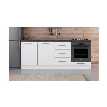 Minar Mobilya Byz 210-b6-alt 210 cm Mutfak Dolabı