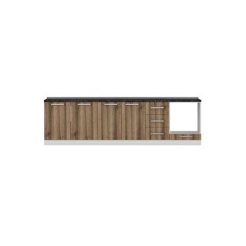 Minar Mobilya Byz/cvz 295-d3 Alt 295 cm Mutfak Dolabi
