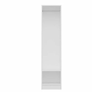 Minar Mobilya Minar Kale 1 Kapaklı Beyaz Dore Plus 190 CM Dolap