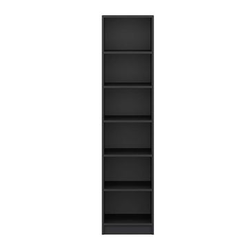Minar Mobilya Minar Kale 1 Kapaklı Raflı Antrasit Dore Plus 210 CM Dolap