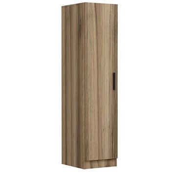 Minar Mobilya Minar Kale 1 Kapaklı Raflı Dore 210 CM Dolap