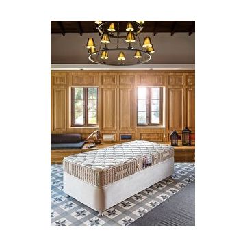 Minar Mobilya Minar Safir 90x190 cm Tek Kişilik Full Ortopedik Pedsiz Yaylı Yatak