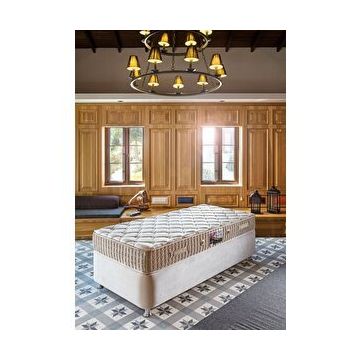 Minar Mobilya Minar Safir 90x190 cm Tek Kişilik Full Ortopedik Pedsiz Yaylı Yatak