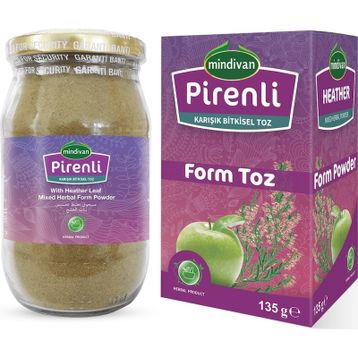 Mindivan 135 gr Pirenli Karışık Form Toz Çay (3 adet)