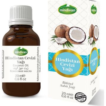 Mindivan 20 cc Sabit Hindistan Cevizi Yağı