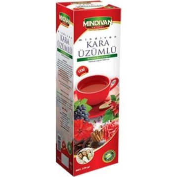 Mindivan 250 ml Kara Üzümlü Karışım Bitkisel Sıvı