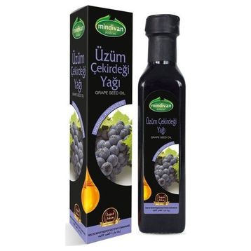 Mindivan 250 ml Sabit Üzüm Çekirdeği Yağı