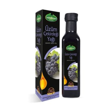 Mindivan 250 ml Sabit Üzüm Çekirdeği Yağı