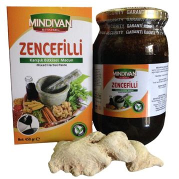 Mindivan 450 gr Zencefilli Karışık Bitkisel Macun