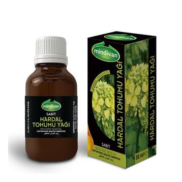 Mindivan 50 cc Hardal Tohumu Uçucu Yağı