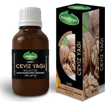 Mindivan 50 cc Sabit Ceviz Yağı