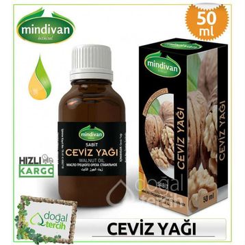 Mindivan 50 cc Sabit Ceviz Yağı