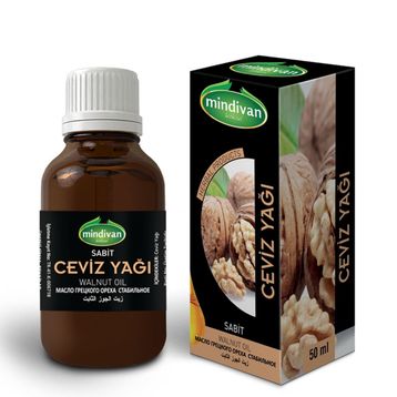 Mindivan 50 cc Sabit Ceviz Yağı
