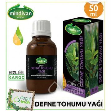 Mindivan 50 cc Sabit Defne Tohumu Yağı