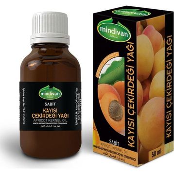 Mindivan 50 cc Sabit Kayısı Çekirdeği Yağı