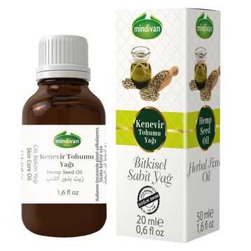 Mindivan 50 ml Kenevir Tohumu Yağı