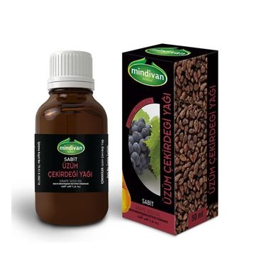 Mindivan 50 ml Sabit Üzüm Çekirdeği Yağı