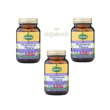 Mindivan Multivitamin ve Mineral 60 Kapsül