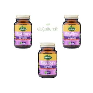 Mindivan Passiflora Çarkıfelek Otu 60 Kapsül