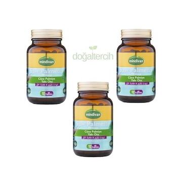 Mindivan Saw Palmetto Cüce Palmiye Yakı Otu Ekstresi 60 Kapsül