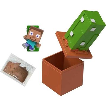 Minecraft HTK99 JKF67 Yeşil Beyaz Ağaç Mini Mode Figür