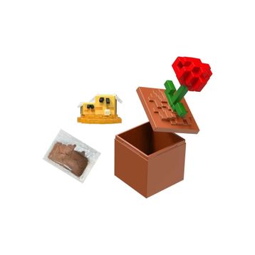 Minecraft HTK99 JKF69 Kırmızı Çiçek Mini Mode Figür