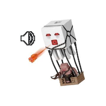 Minecraft JFB69 Blast Attack Ghast Sesli Aksiyon Figürü Oyun Seti