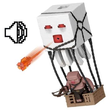 Minecraft JFB69 Blast Attack Ghast Sesli Aksiyon Figürü Oyun Seti
