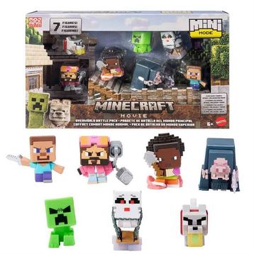Minecraft JFM37 Overworld Battle 7’li Aksiyon Figür Seti