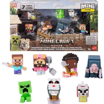 Minecraft JFM37 Overworld Battle 7’li Aksiyon Figür Seti