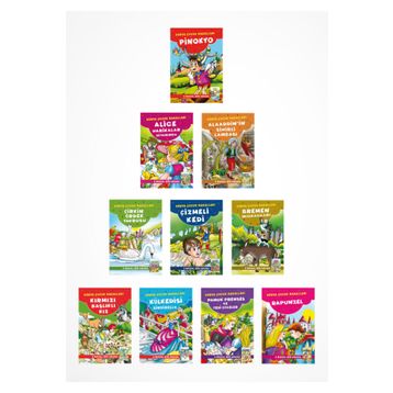 Mini Masallar Seti 1 (10 Kitap) timaş çocuk