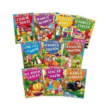 Mini Masallar Seti 2 (10 Kitap) - Kolektif Yazar