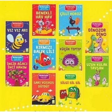 Mini Mini Fabllar Seti 10 Kitap Takım - Fatma Işık